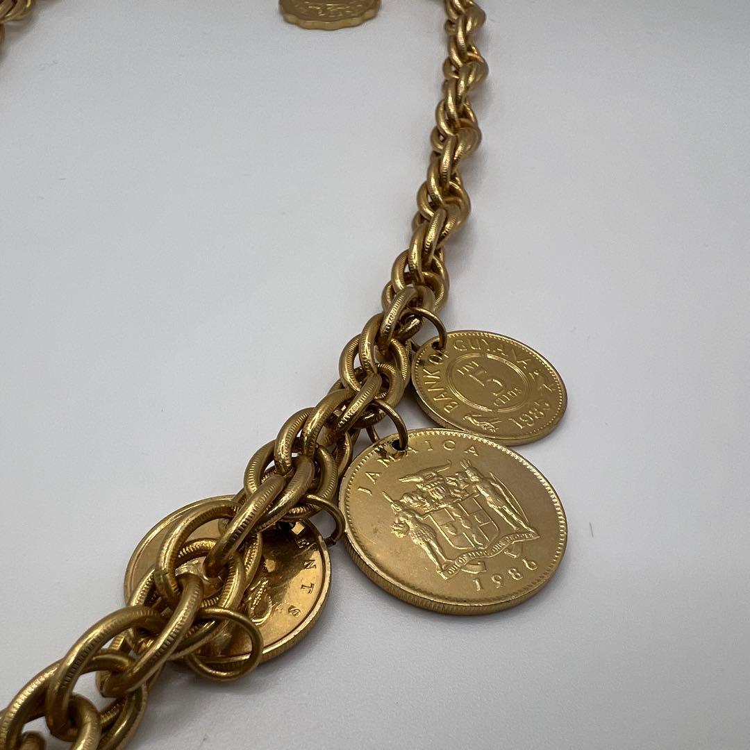 Vintage FRANKLIN MINT Coin Necklaceネックレス