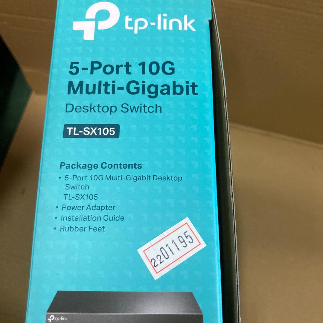 TP-Link 5ポート 全ポート10G対応 スイッチングハブ TL-SX105