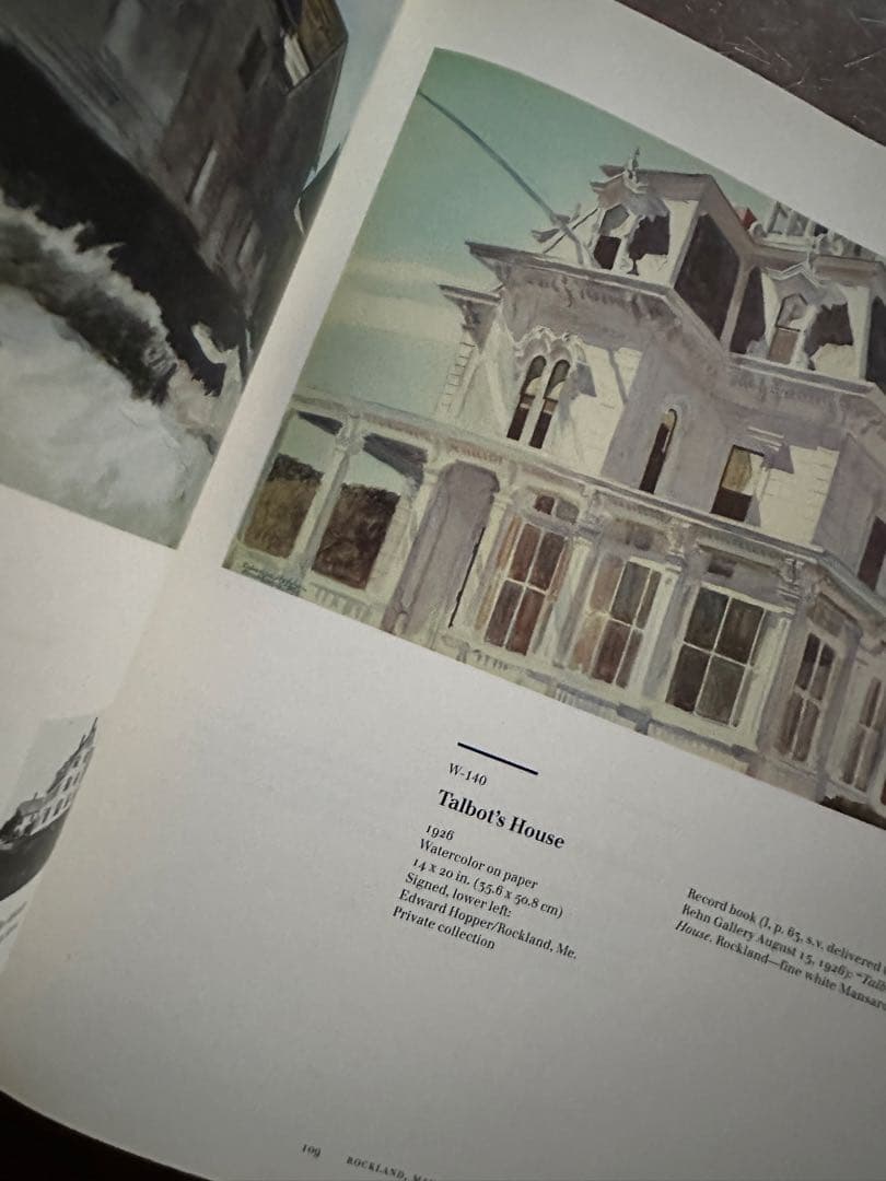 エドワード・ホッパー 水彩画集 洋書 大型本 美品 希少