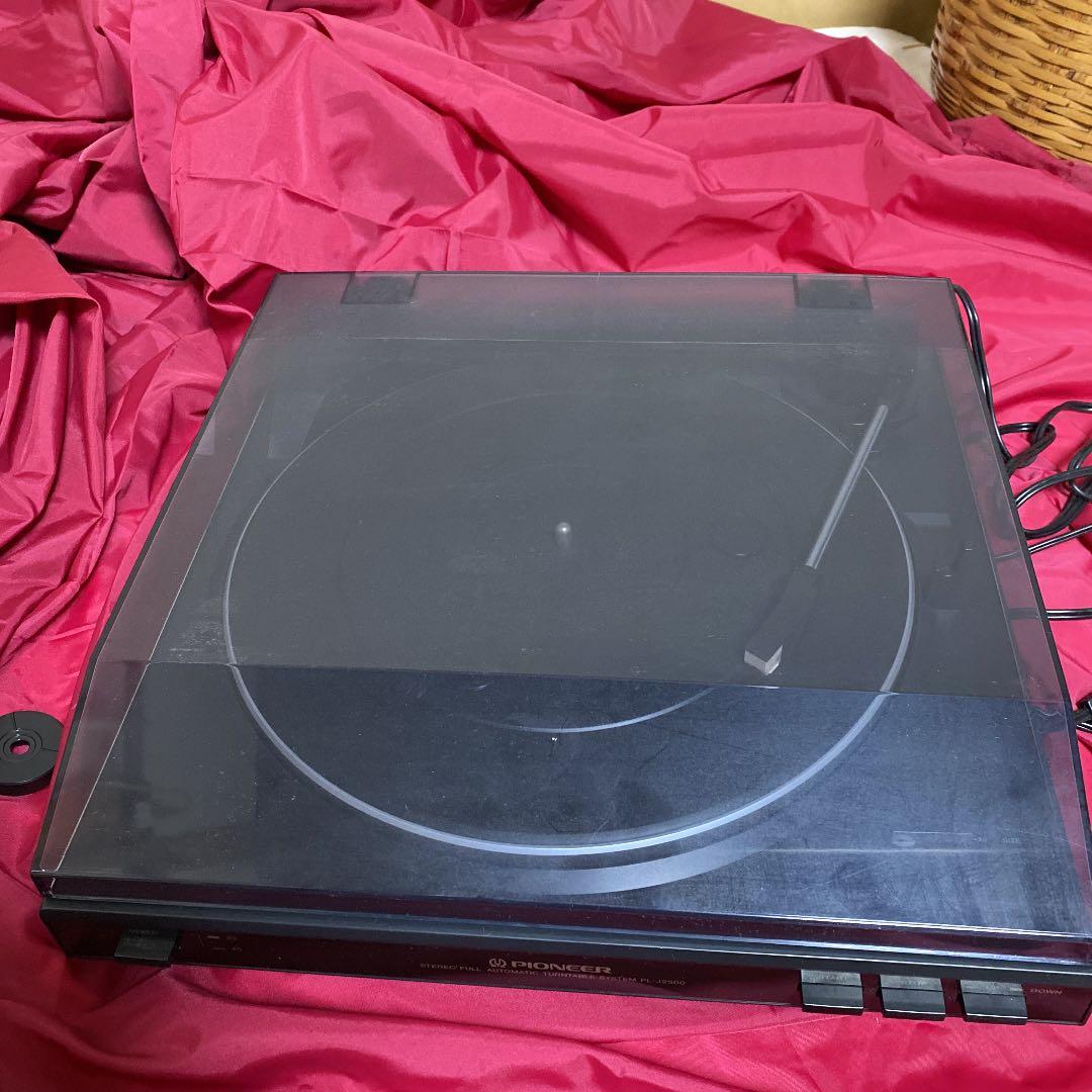 PIONEER  パイオニア レコード プレーヤー  PL-J2500プレイヤー