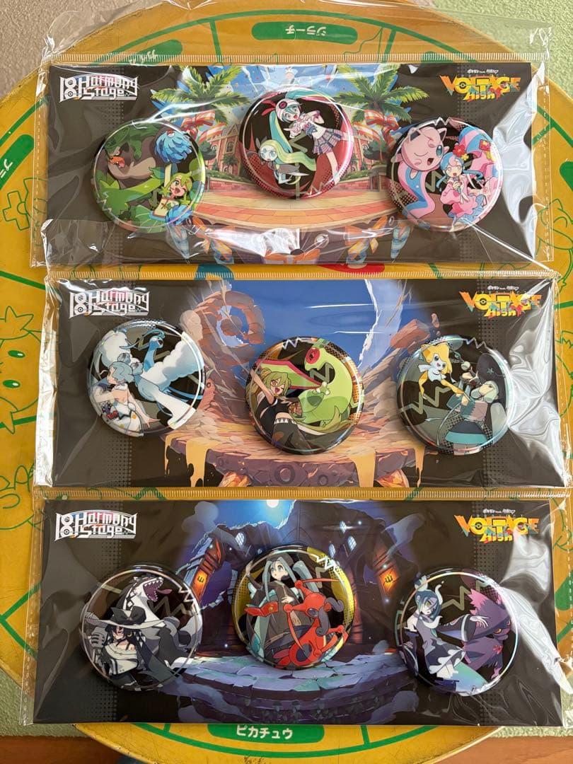 【ポケミク 18 Harmony Stage】 缶バッジ全18種類コンプリート