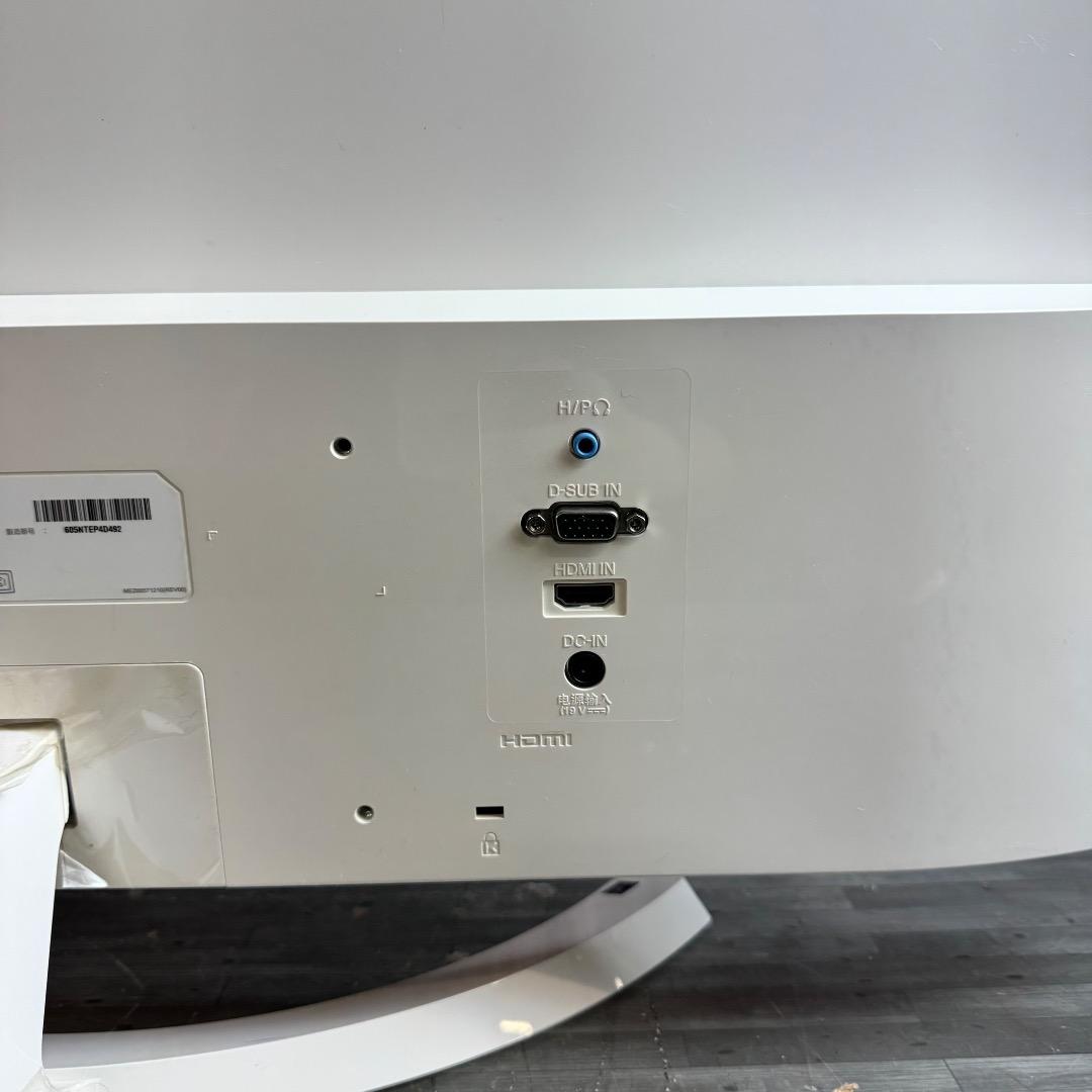 LG ディスプレイ モニター本体 32MP58HQ-W ホワイト 2016年製