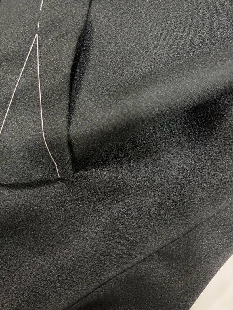 SALE　七五三　5歳男の子袴セット　黒系　キラキラ家紋　鷹　打ち出の小槌　新品