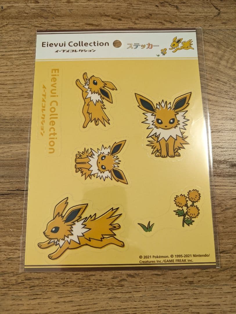 Eievui Collection（イーブイコレクション） ステッカー９種セット