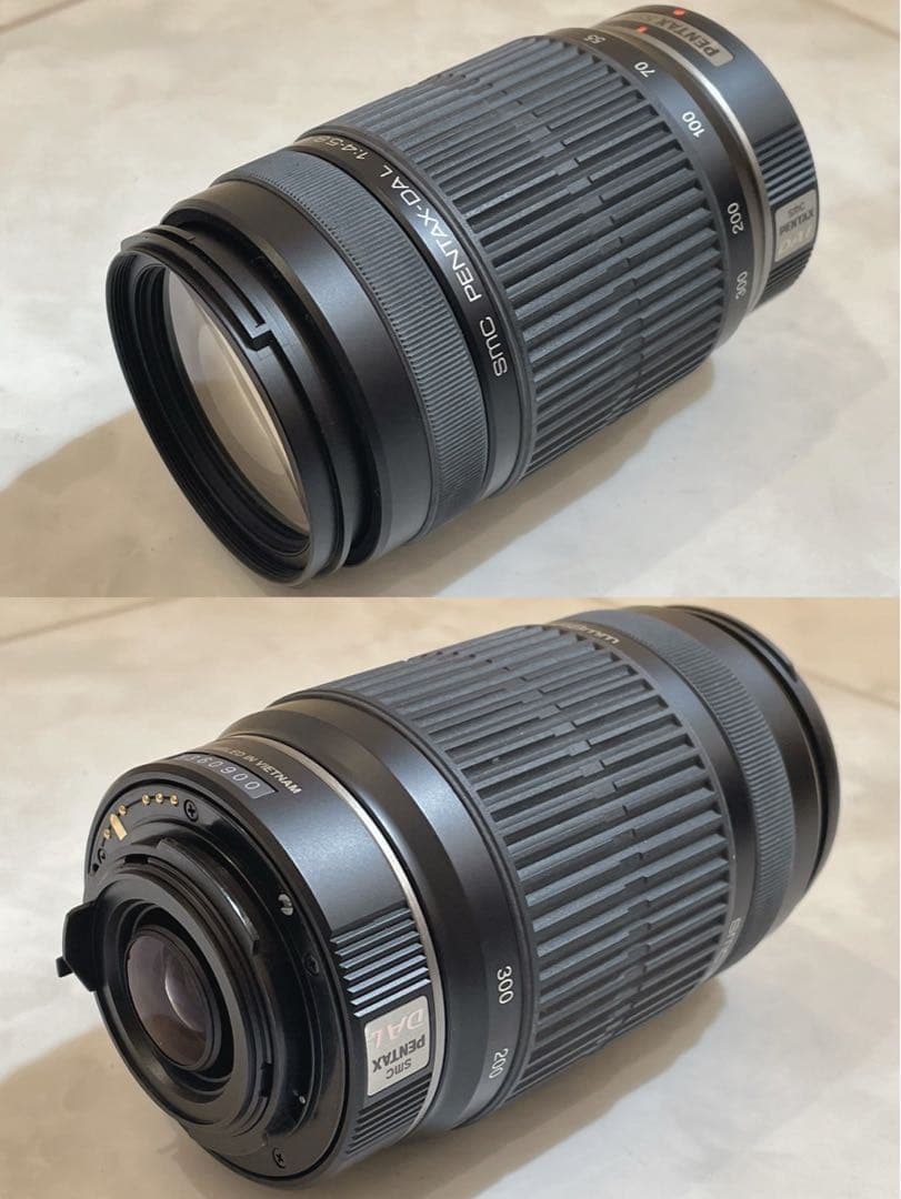 PENTAX K-r ペンタックス 一眼レフ ピンク ダブルレンズ