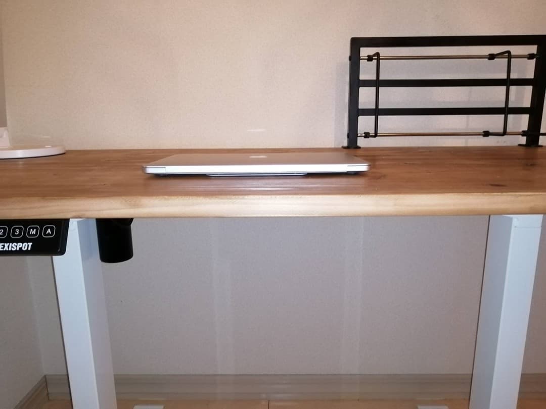 杉 デスク天板 flexispot にも利用可能②