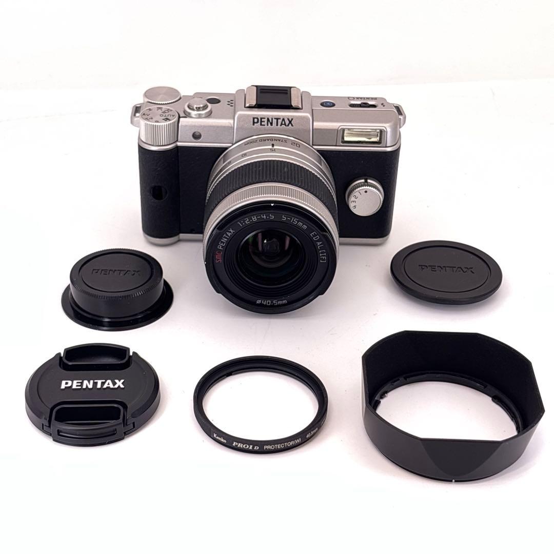 新品同様 PENTAX Q limited silver 限定1600台