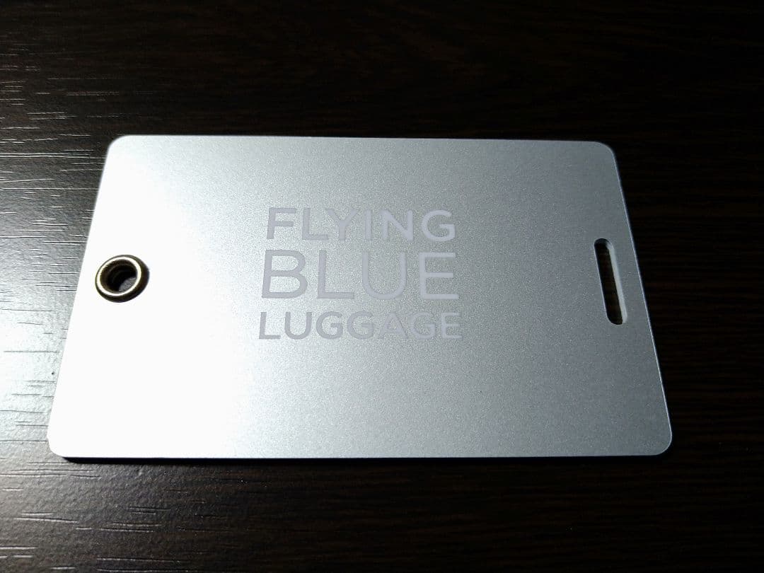 【非売品】新品未使用 エールフランス航空 プラチナ上級会員専用ネームタグ