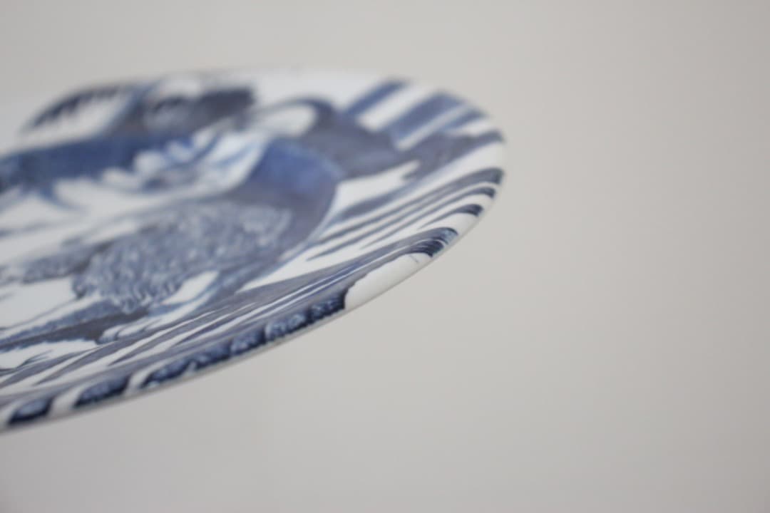 イギリス製　ティファニー×ジョンソンブラザーズ　２０cmプレート　飾り皿