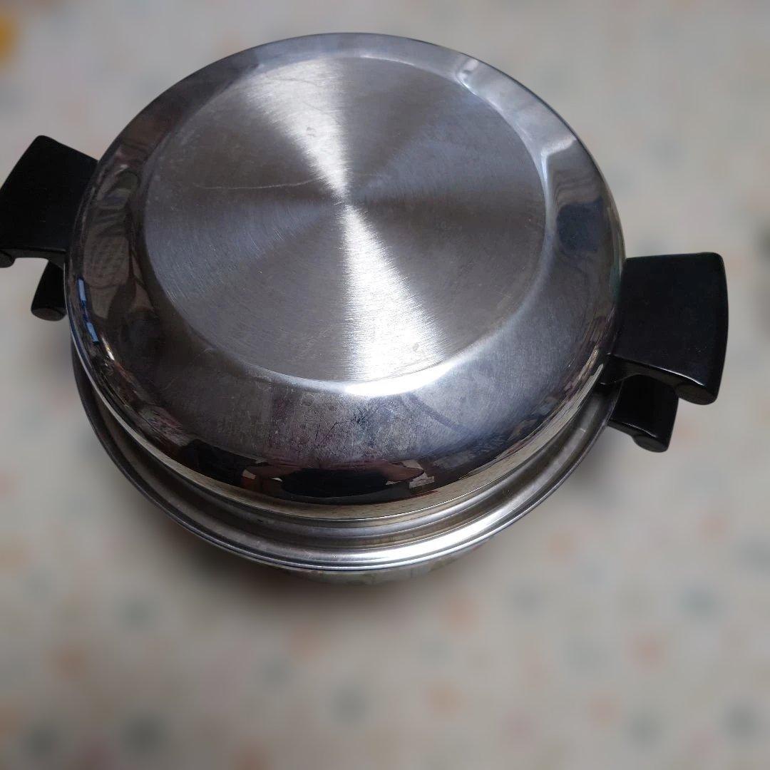 【Amway】ステンレス製 6穴蒸し器　鍋