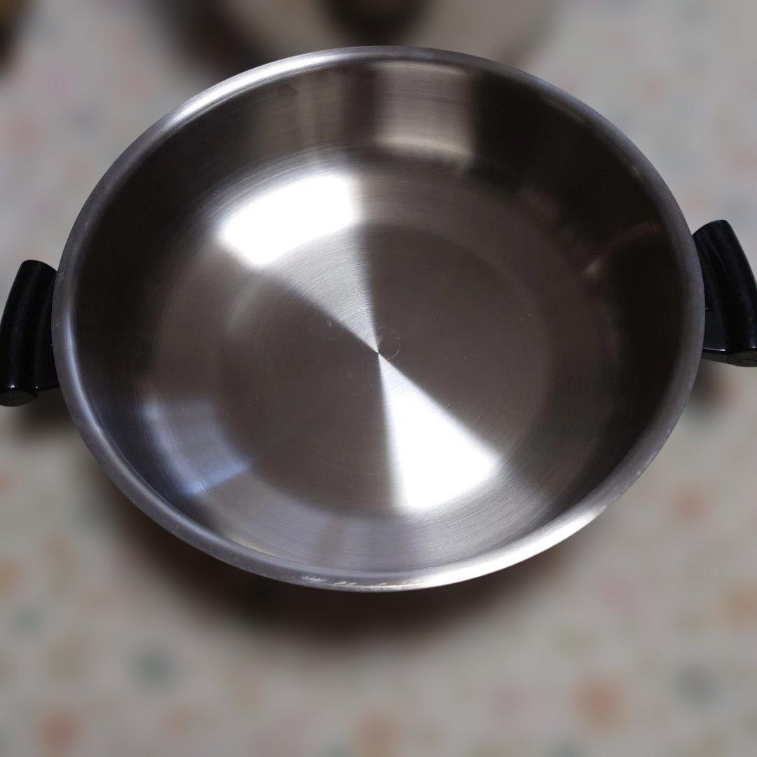 【Amway】ステンレス製 6穴蒸し器　鍋