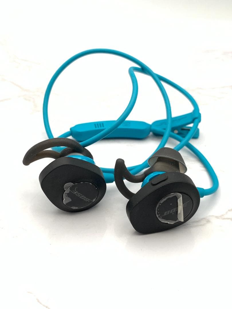 BOSE Sound Sport ワイヤレスイヤホン 青 動作確認済
