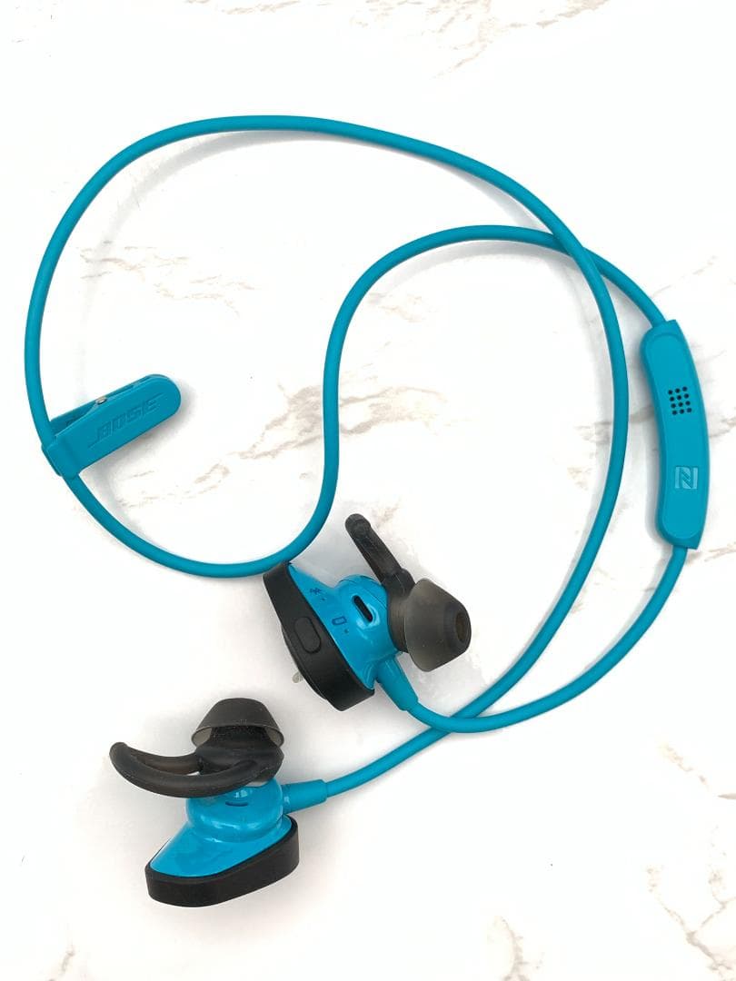 BOSE Sound Sport ワイヤレスイヤホン 青 動作確認済