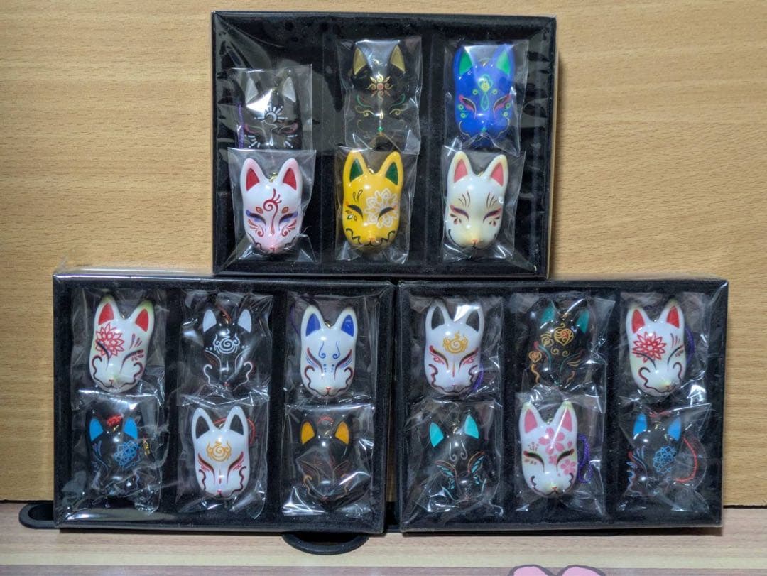 はんなりお面 セット