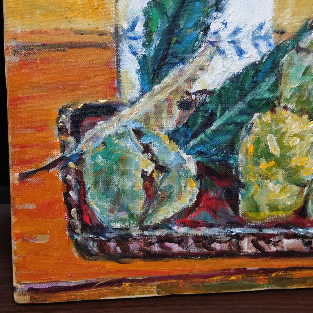 菅村武次郎作の静物画《栗と水差し》