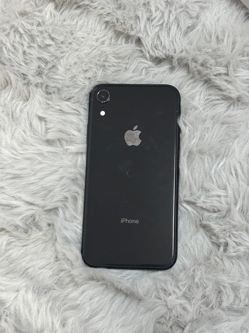 スマートフォン本体 iPhone XR black 128 GB docomo