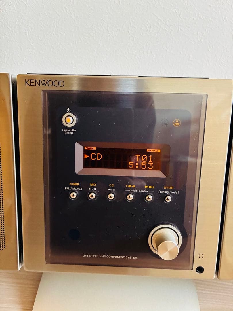 KENWOOD RD-LCA5MDミニコンポ 希少　美品