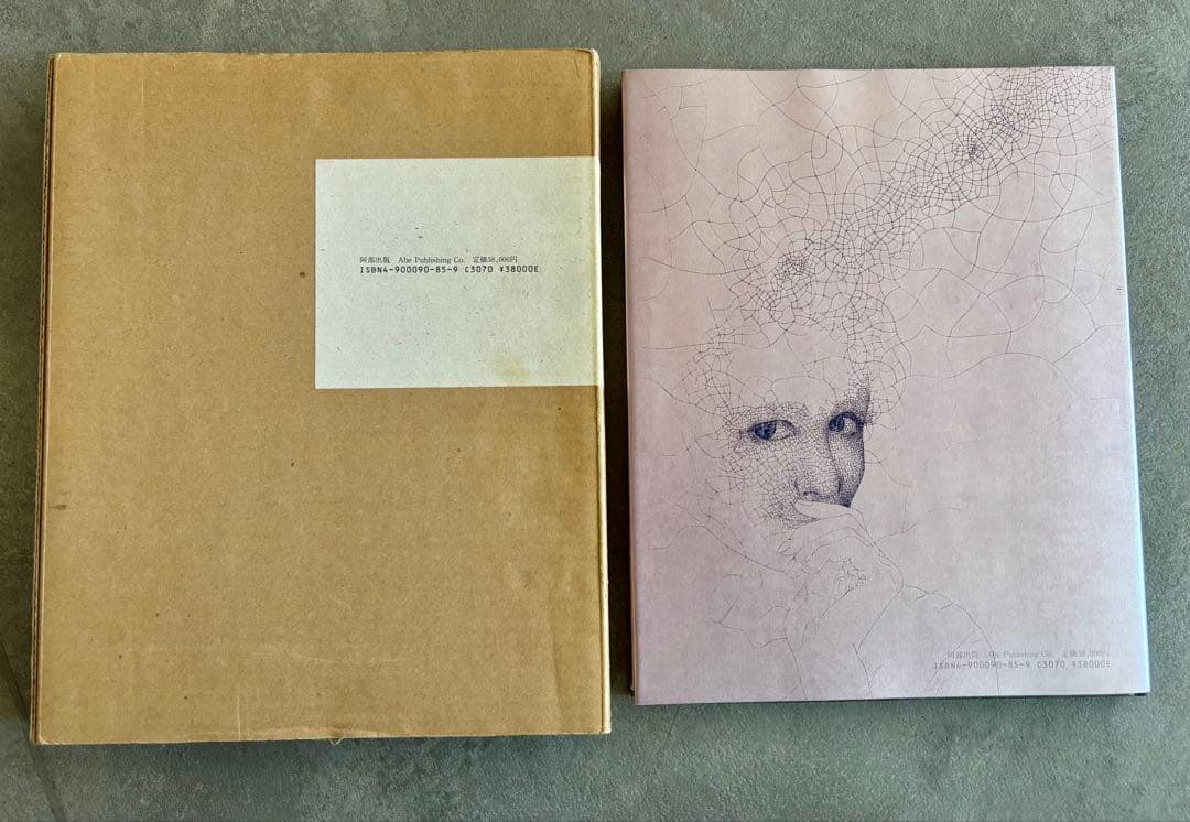 城景都 直筆原画 女性像1983 額装＋画集付