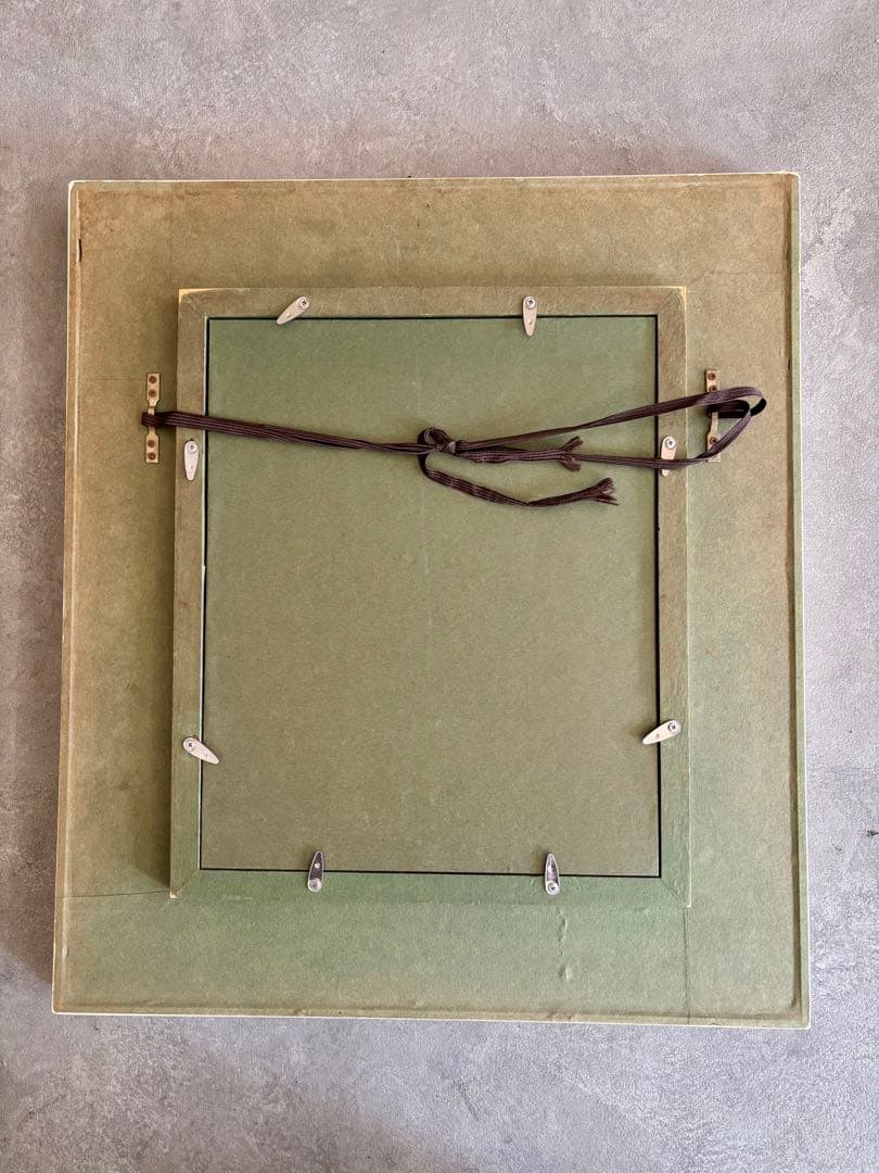 城景都 直筆原画 女性像1983 額装＋画集付