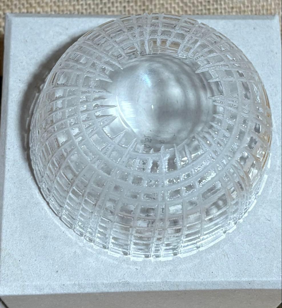 辻和美　ガラスボウル　おはち　ミゾレ