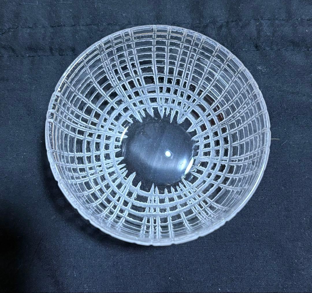 辻和美　ガラスボウル　おはち　ミゾレ