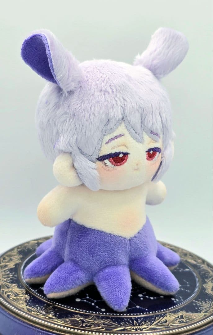 自作 無属性 ぬいぐるみ メンダコくん パープル 10cm