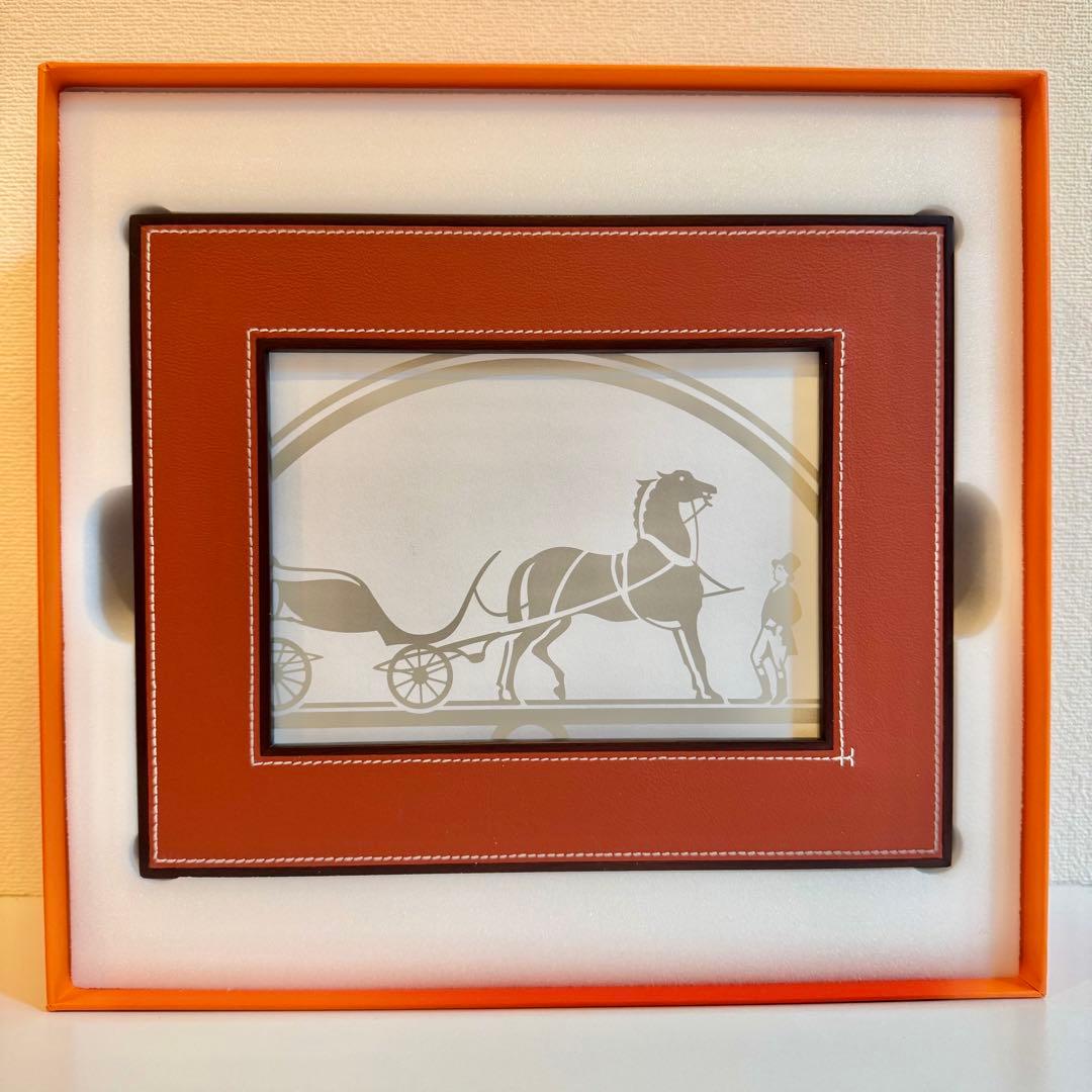 【お値下げ！】新品未使用 エルメス フォトフレーム プレイヤード 写真たて 額縁