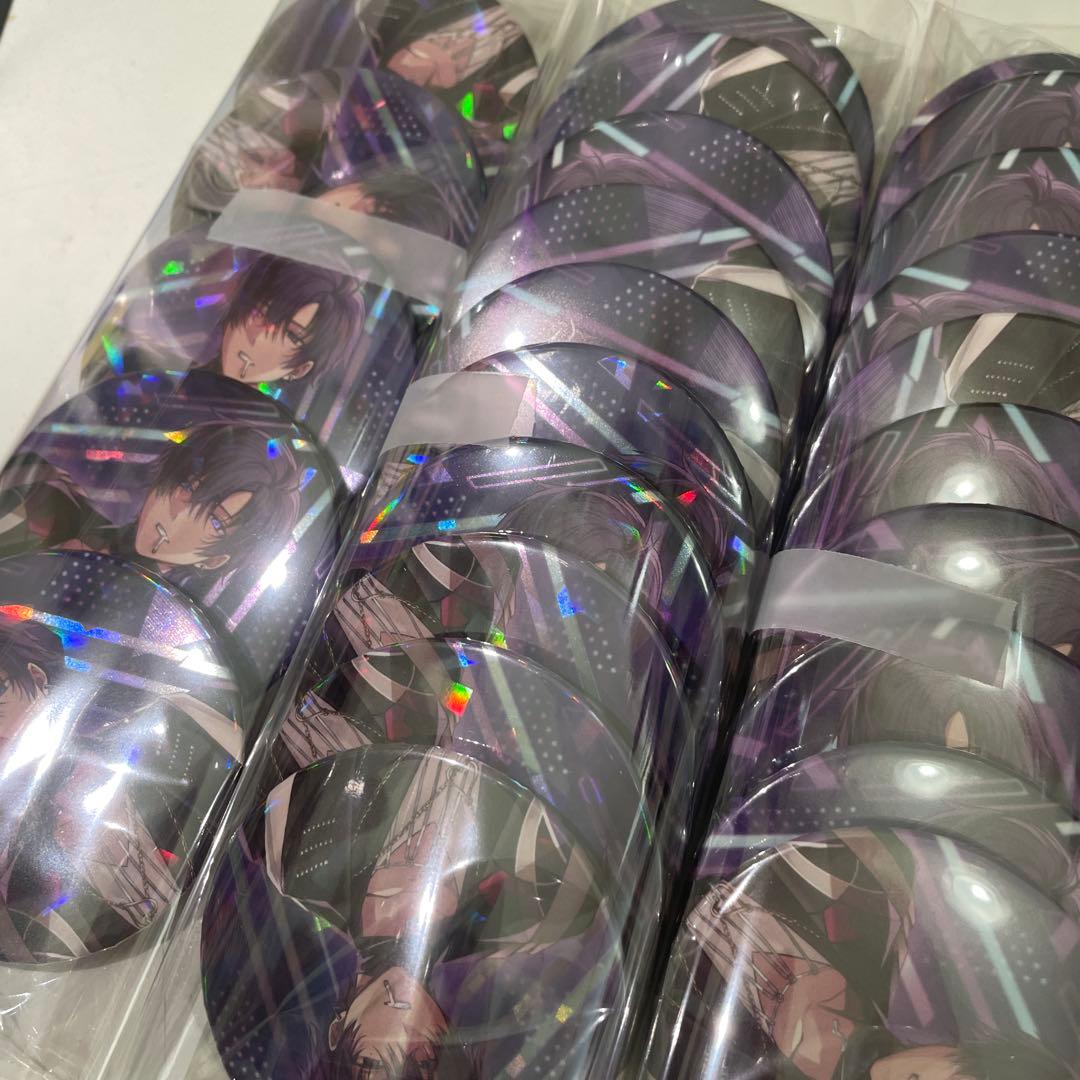 O2.志麻 缶バッジ violet 志麻ワン2023 等身