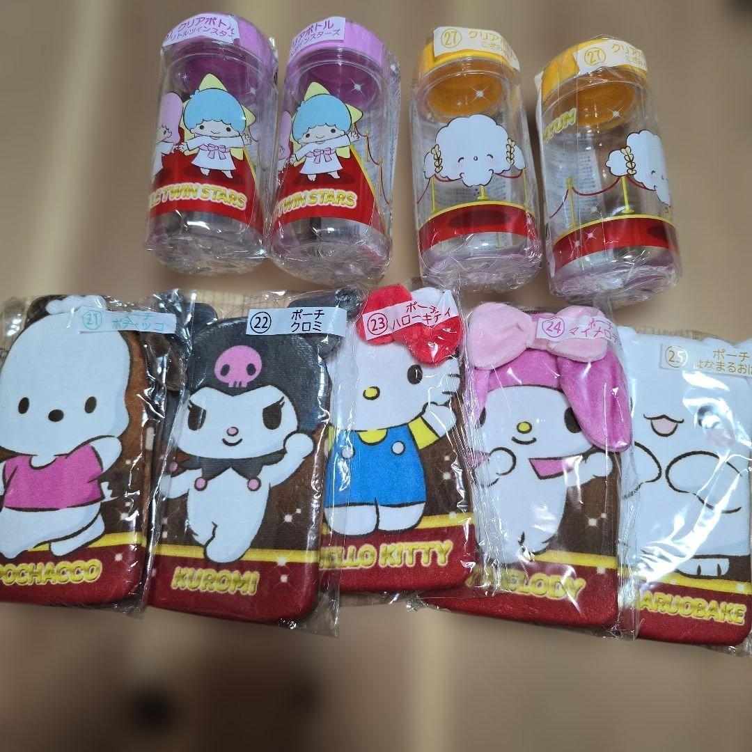 ⭐*★様 サンリオキャラクター大賞　当たりくじ　セミコンプ ①座椅子〜㉗クリアボ