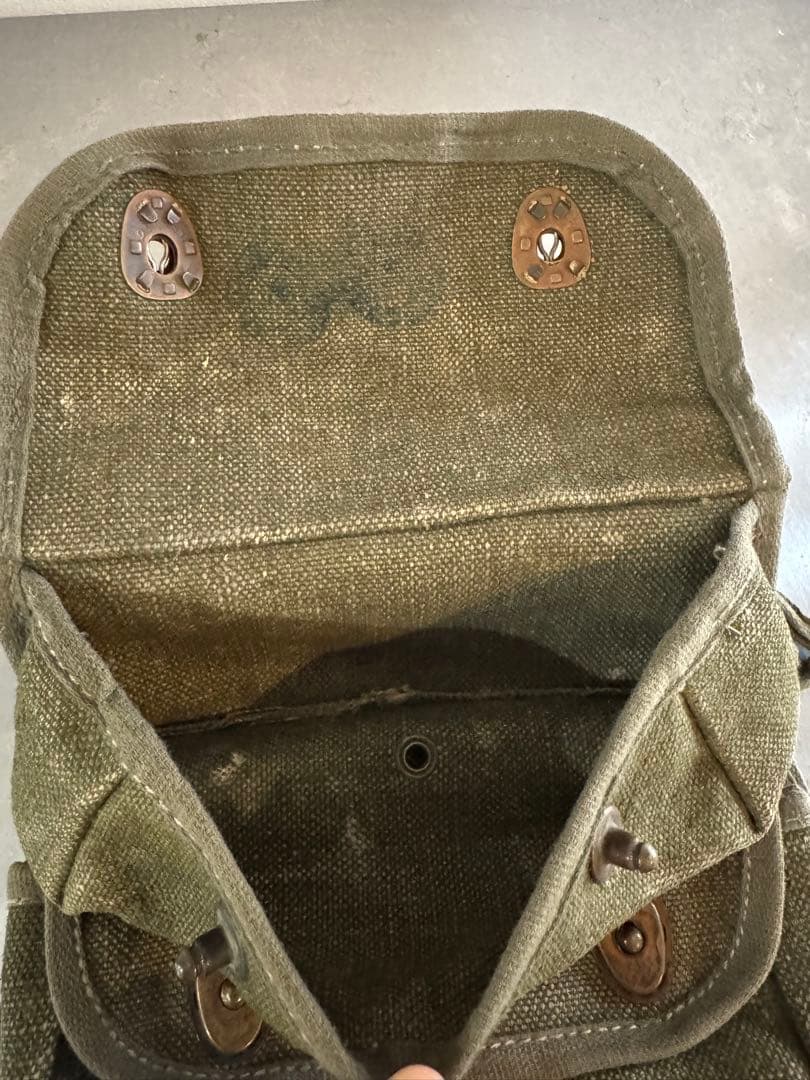 3連グレネードポーチ デッドストック 海兵隊 ミリタリー