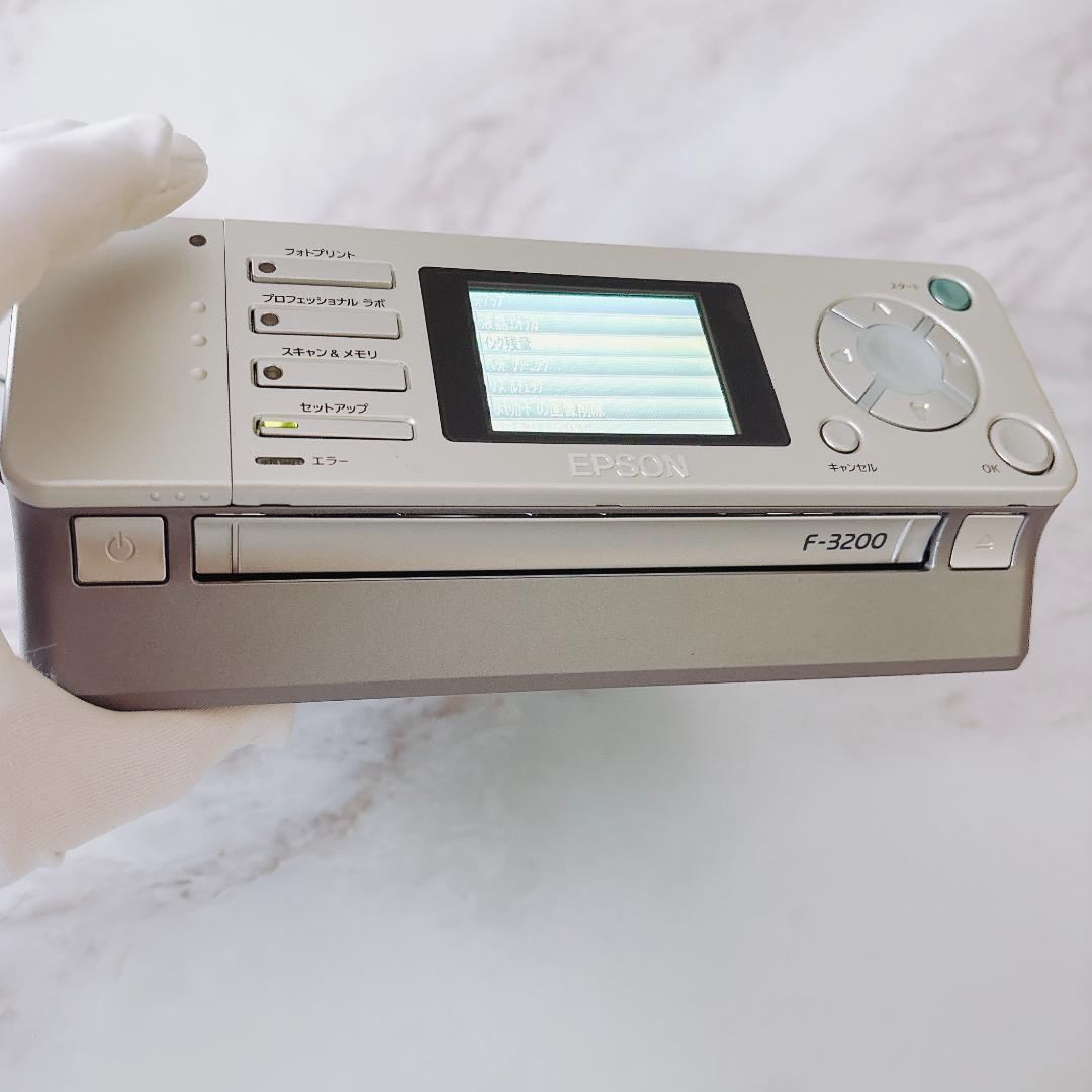 【美品】フィルムスキャナー本体とケーブル　EPSON F-3200