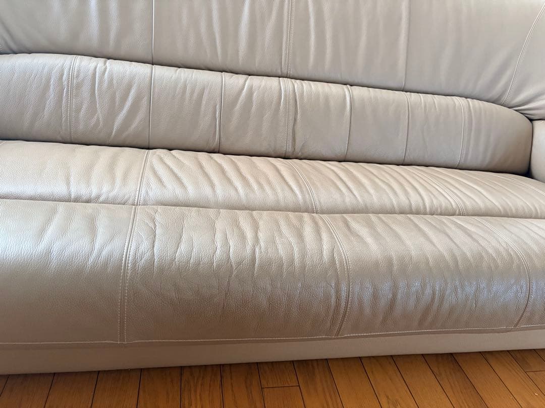 3人掛け本革オーダーメイドソファ