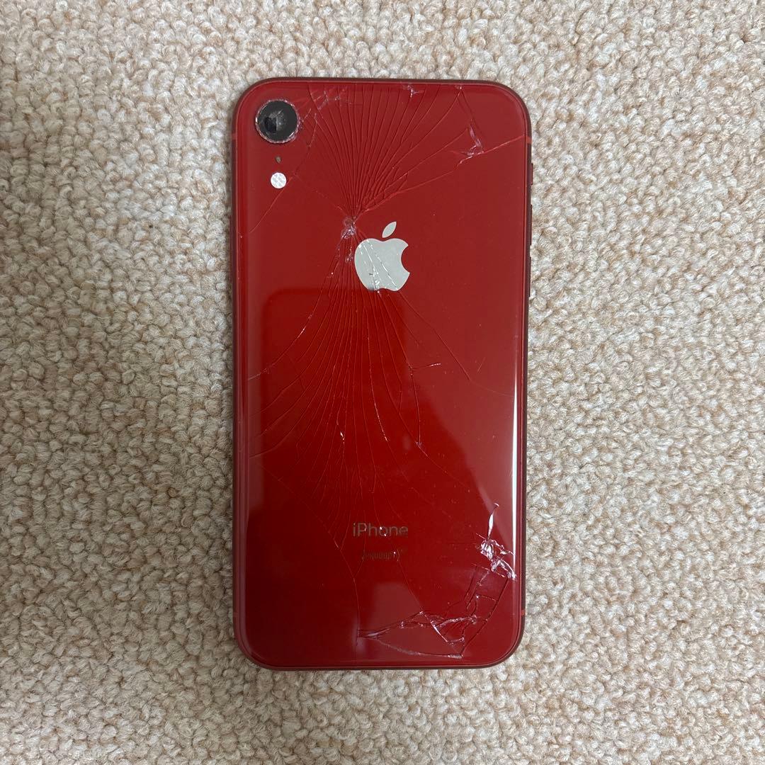 【iPhoneXR】PRODUCT RED【本体】