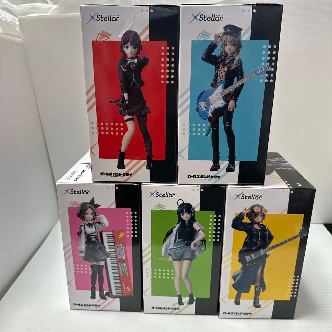 ガールズバンドクライ XStellar フィギュア5点セット