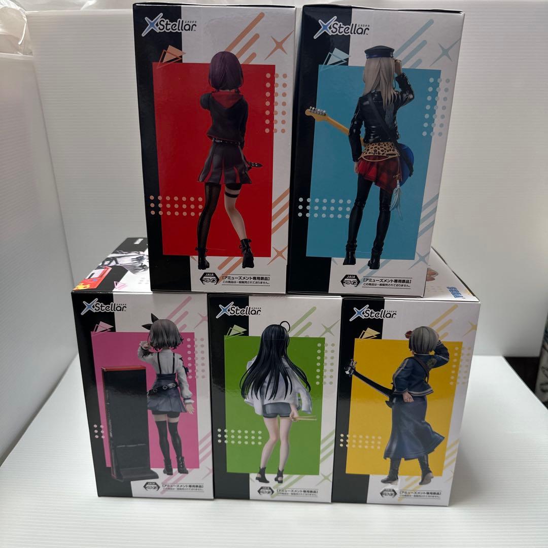 ガールズバンドクライ XStellar フィギュア5点セット