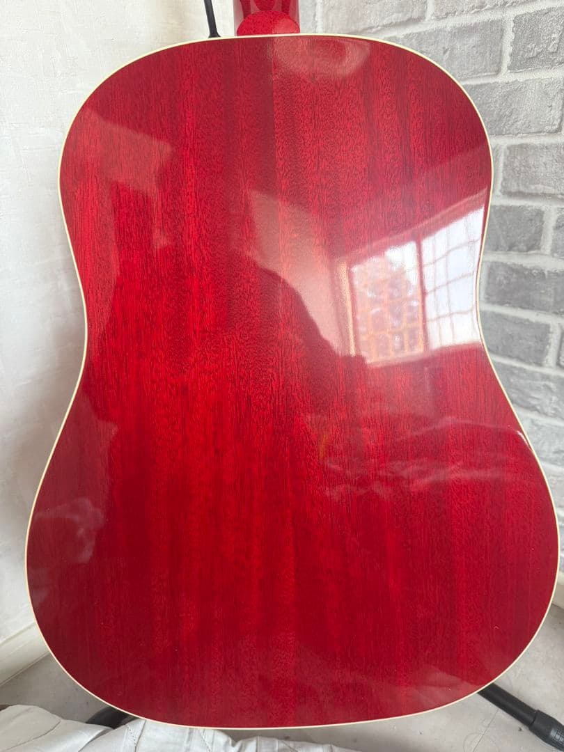 Gibson J-45 レッドアコースティックギター　左用