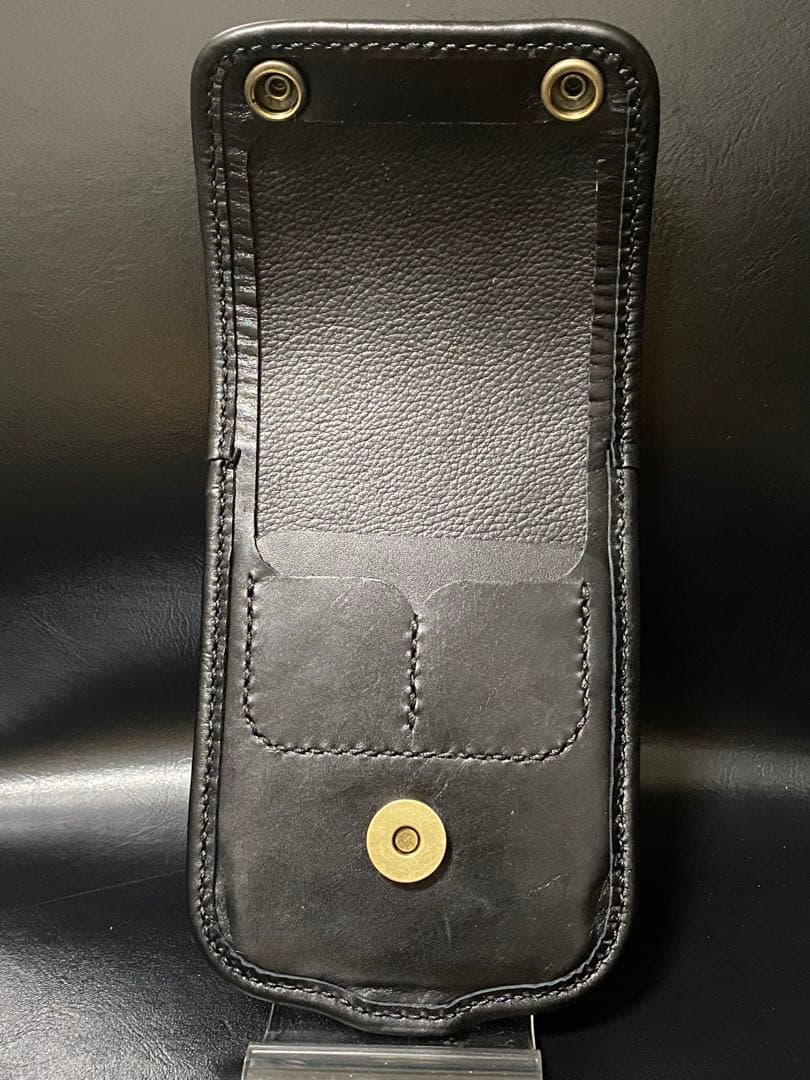 【レザーハンドメイド_全て手縫い】ドロップインダーツケースNo.71