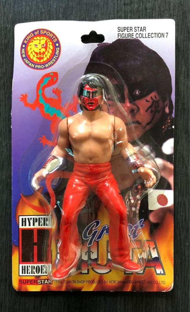 ☆新日本プロレス公式☆　グレートムタ　 フィギュア3体セット