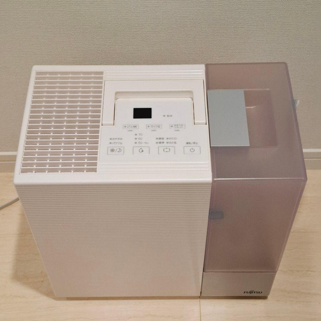 富士通 FUJITSU ハイブリッド式加湿器AHD-D9K-W