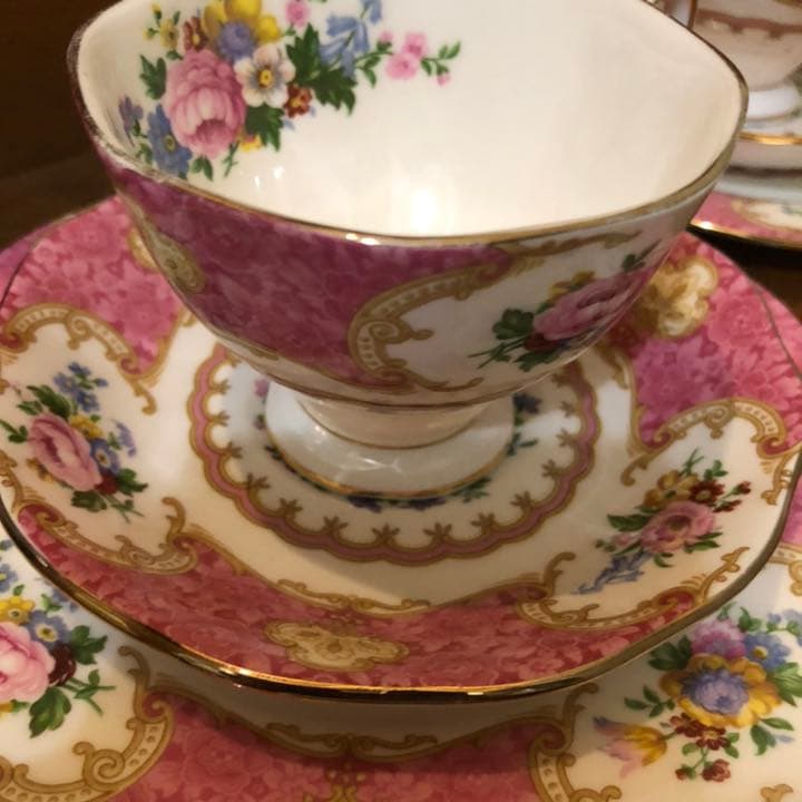 トリオ！ロイヤルアルバート 英国製   レディーカーライル