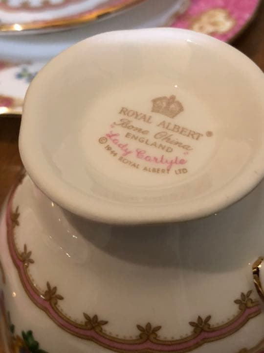 トリオ！ロイヤルアルバート 英国製   レディーカーライル