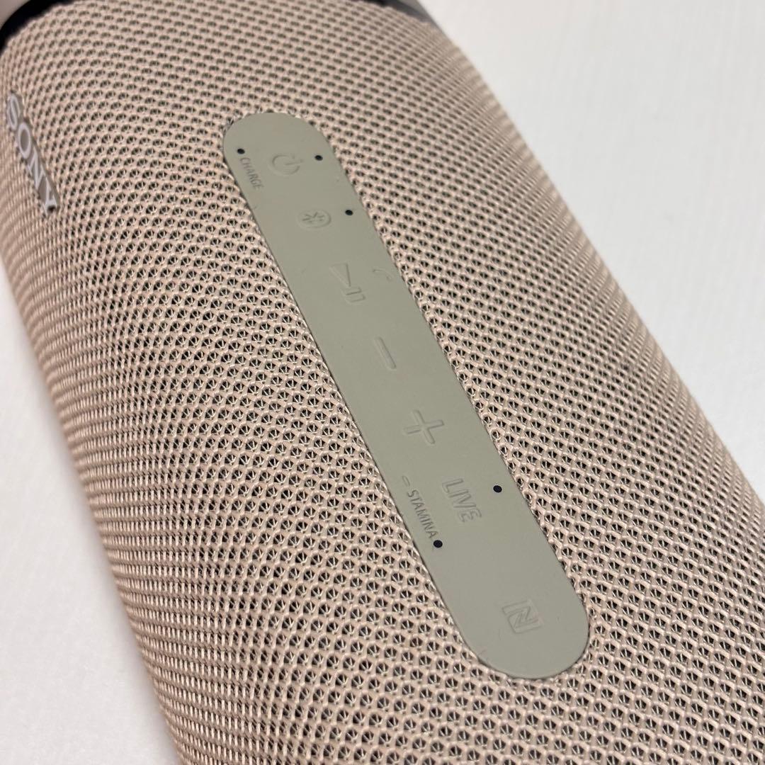 SONY SRS-XB33 ベージュ ワイヤレス Bluetooth スピーカー