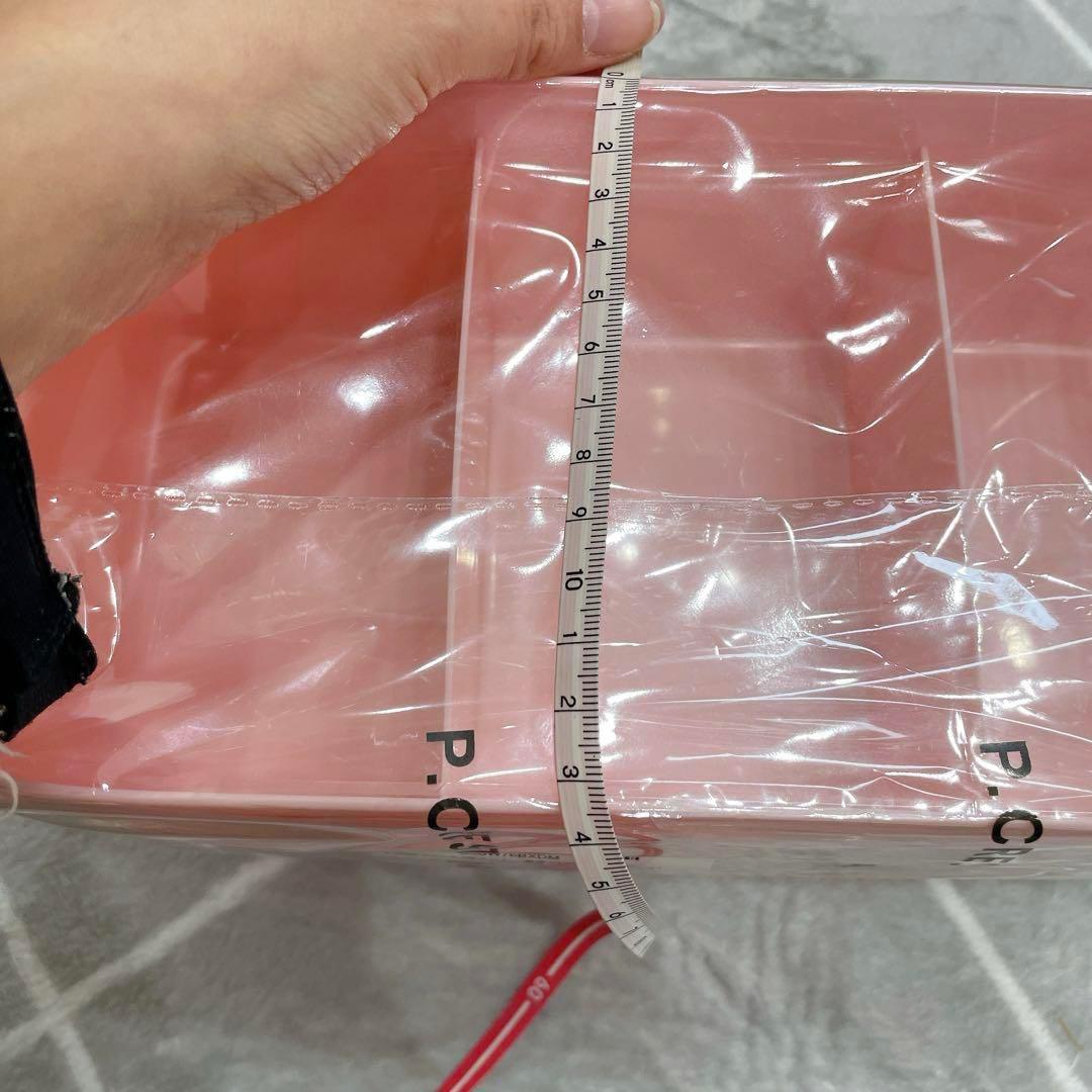 大人気❣️衣類収納 ケース 2個セット下着 靴下 インナー 小物　ピンク