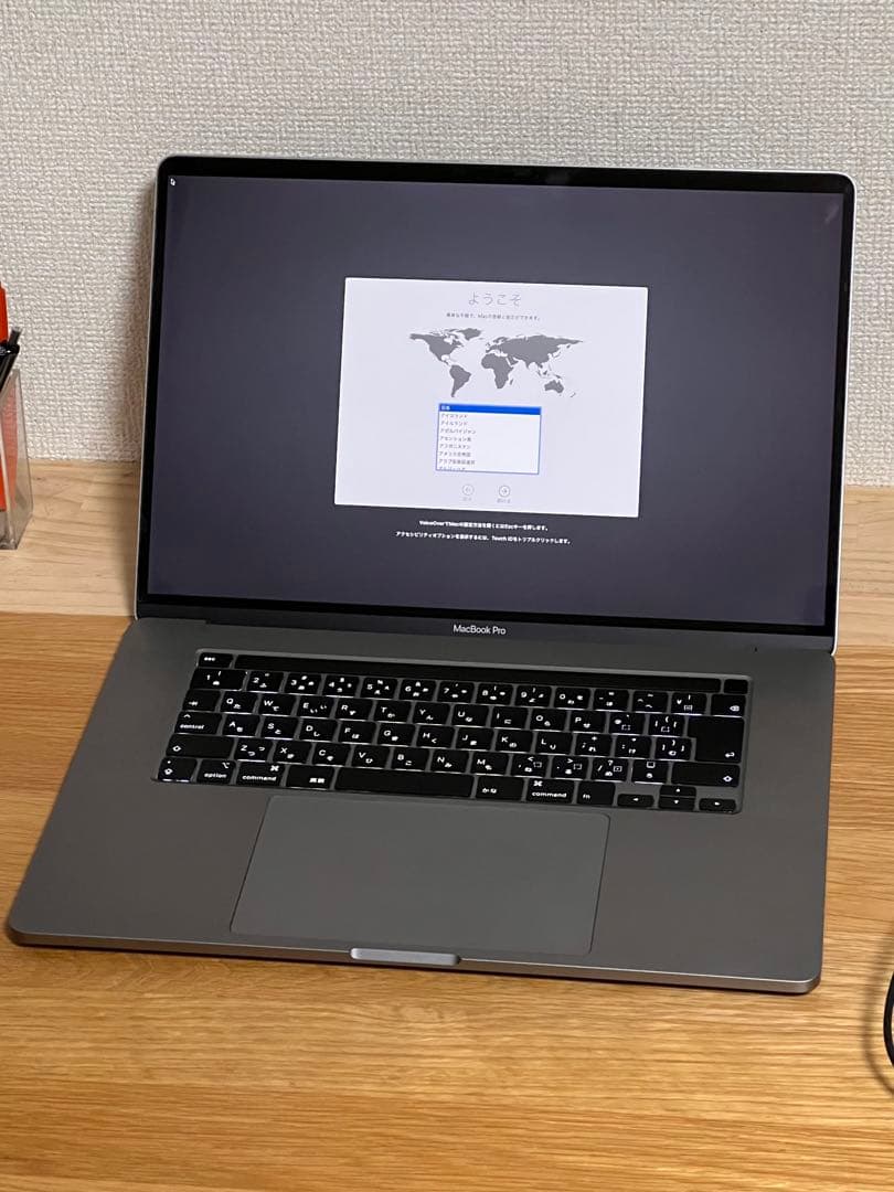 MacBookPro 2019 16インチ16GB 1TB スペースグレイ