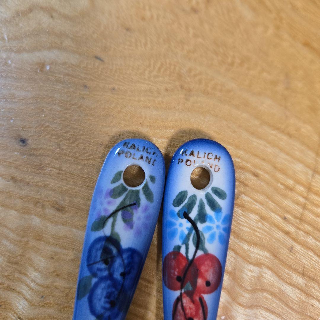 【極美品】ポーランド食器 カリヒ社　スプーン2個セット