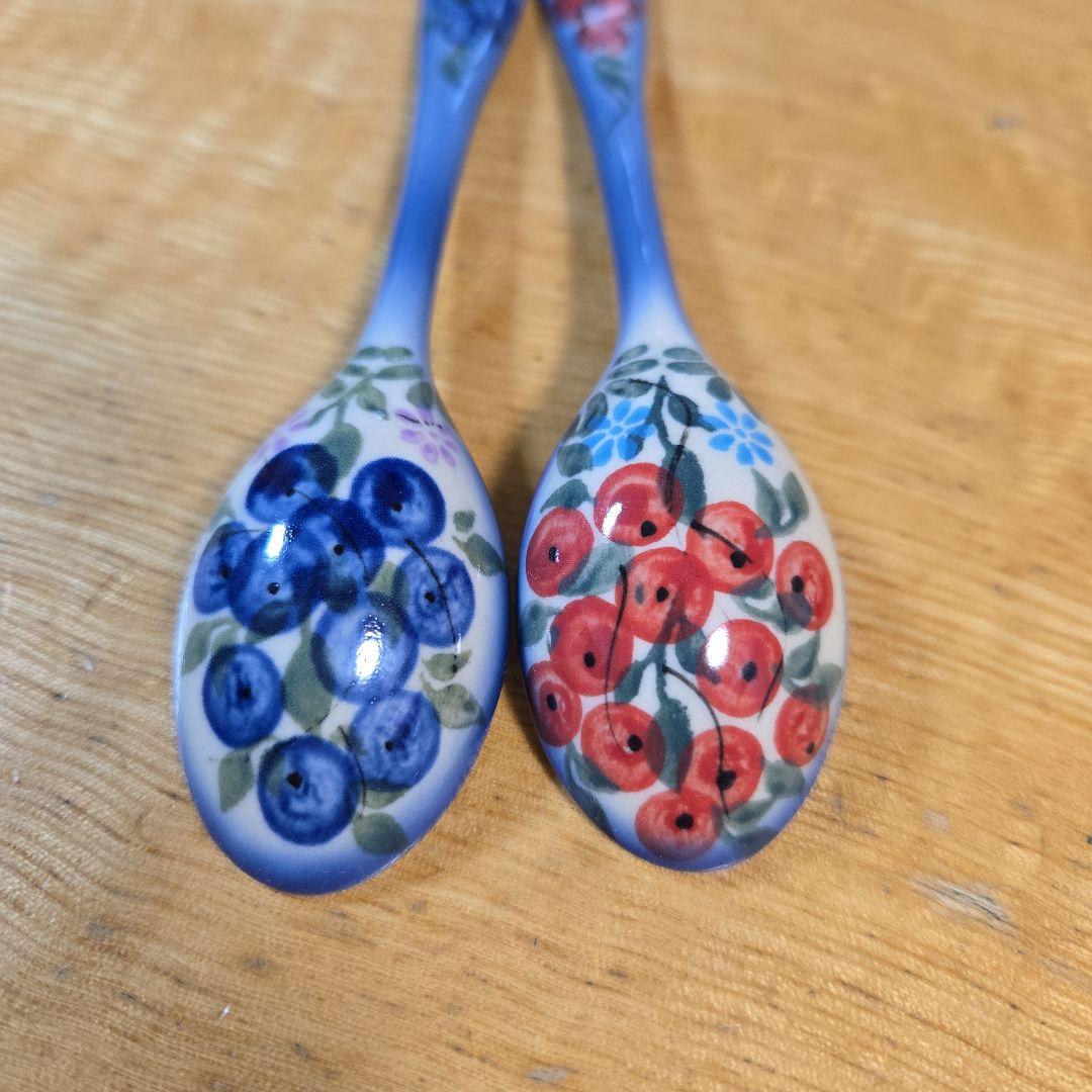 【極美品】ポーランド食器 カリヒ社　スプーン2個セット