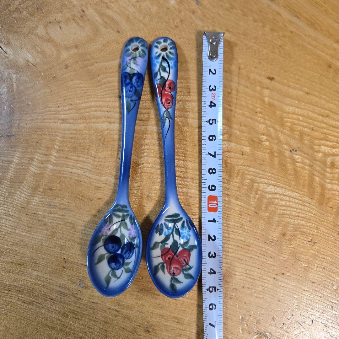 【極美品】ポーランド食器 カリヒ社　スプーン2個セット