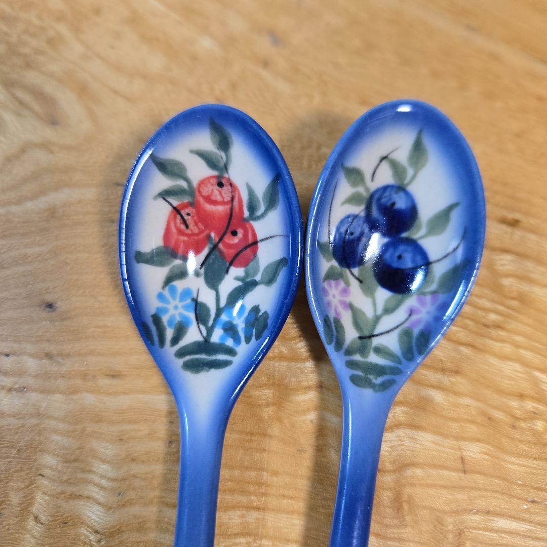 【極美品】ポーランド食器 カリヒ社　スプーン2個セット