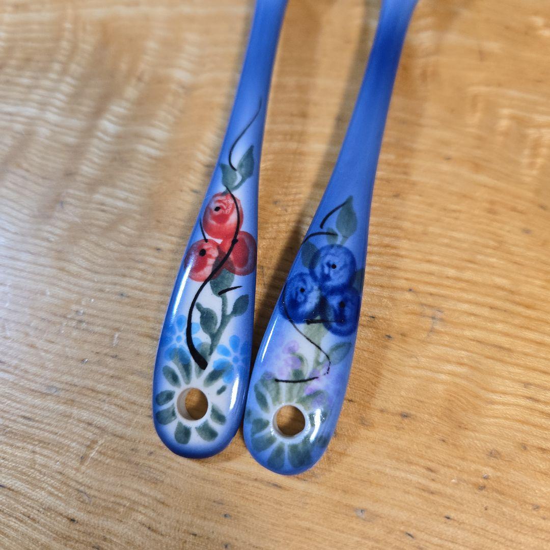 【極美品】ポーランド食器 カリヒ社　スプーン2個セット