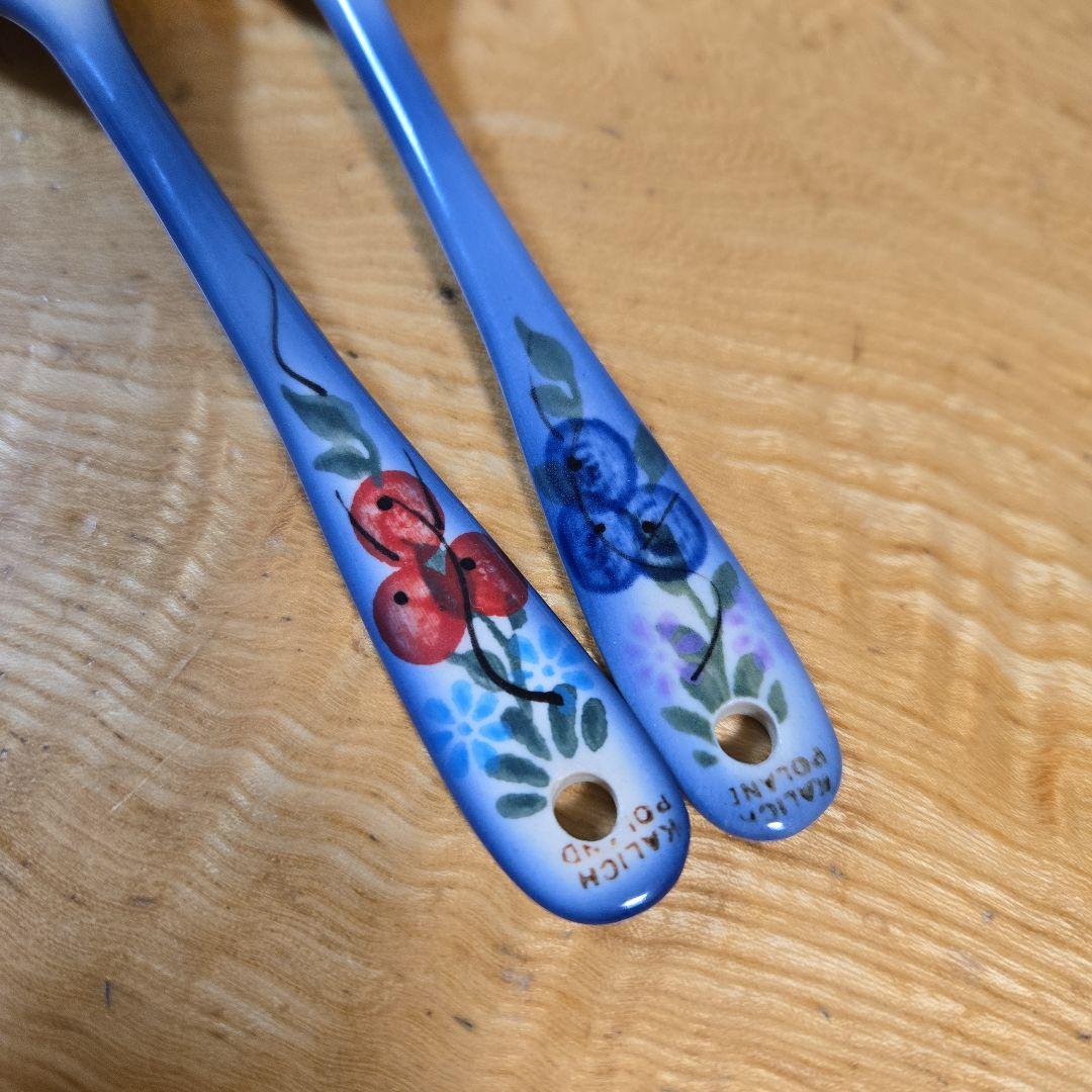 【極美品】ポーランド食器 カリヒ社　スプーン2個セット